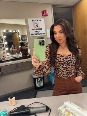 Abercrombie & Fitch Blouse with Floral Print